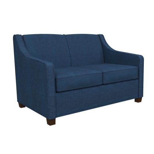 Performance Loveseat in Lake Fabric